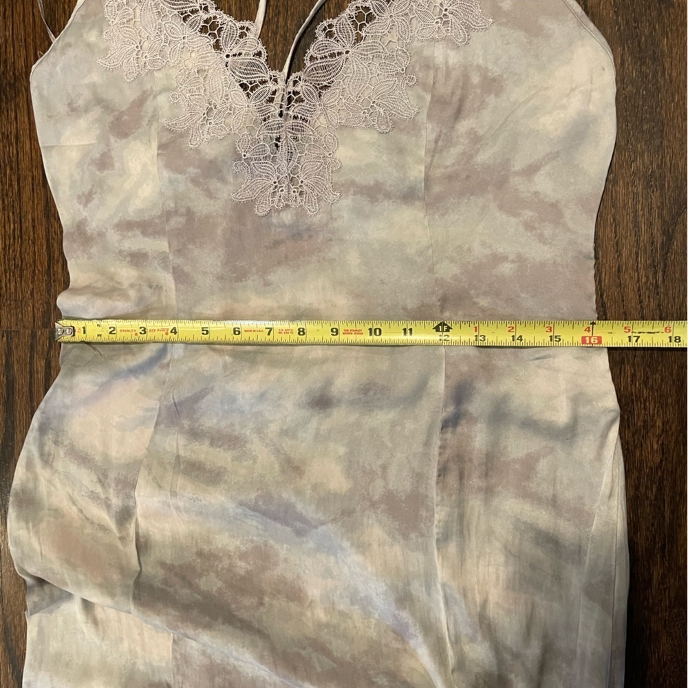 Free People Intimately NWT Chasing Shadows Midi Tie Dye Slip Dress - Picture 15 of 16